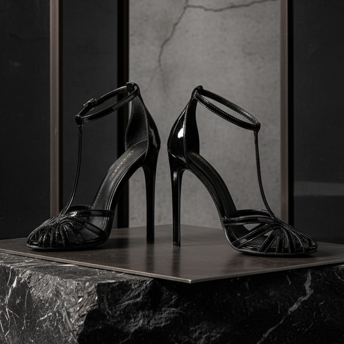 Stand Tall Strappy Stiletto Sandals